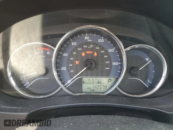 2014 Toyota Corolla L with VIN 2T1BURHE7EC045757, listed as a Copart auction lot 62062865 with 142,578 mi miles and Salvage title. Bid and sale history available at DreamBid. Image 9.