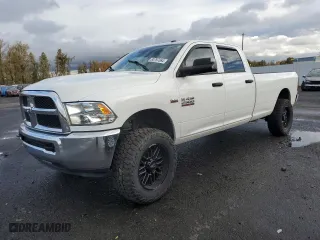 2018 Ram 2500 Tradesman with VIN 3C6UR5HJ6JG287964, listed as a Copart auction lot 80797064 with 135,040 mi miles and Salvage Title. Bid and sale history available at carsss.com. Image 1.