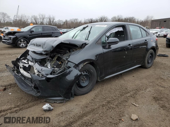 2020 Toyota Corolla L with VIN 5YFDPRAE5LP010710, listed as a Copart auction lot 41365915 with 107,601 mi miles and Salvage Title. Bid and sale history available at carsss.com. Image 1.