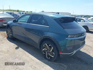 2023 Hyundai Ioniq 5 SEL with VIN KM8KNDAF2PU217648, listed as a IAAI auction lot 42687579 with 15,226 mi miles and . Bid and sale history available at DreamBid. Image 3.