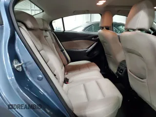 2015 Mazda 6 i Touring with VIN JM1GJ1V51F1207909, listed as a Copart auction lot 51362515 with 55,392 mi miles and Salvage Title. Bid and sale history available at carsss.com. Image 10.