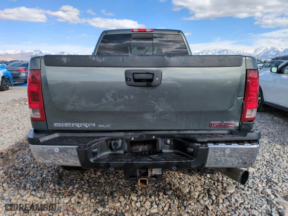 2011 GMC Sierra 2500HD SLT with VIN 1GT121E86BF126737, listed as a Copart auction lot 48694115 with 223,128 mi miles and Salvage Title. Bid and sale history available at carsss.com. Image 6.