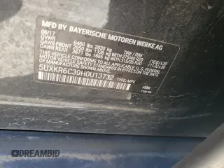 2017 BMW X5 xDrive50i z VIN 5UXKR6C39H0U13732, wystawiony jako Copart lot #49181165 z przebiegiem 129 644 mil mil oraz Szkoda całkowita • Salvage title. Historia ofert i sprzedaży dostępna na DreamBid. Obrazek 13.