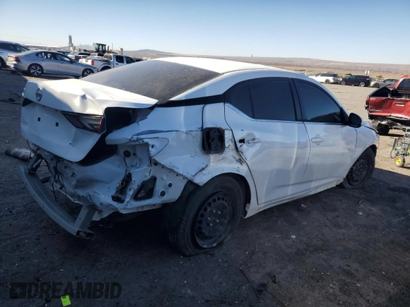 2021 Nissan Sentra S with VIN 3N1AB8BVXMY227149, listed as a Copart auction lot 89309815 with 82,969 mi miles and Salvage Title. Bid and sale history available at DreamBid. Image 3.