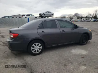 2013 Toyota Corolla L with VIN 2T1BU4EEXDC015853, listed as a Copart auction lot 51098695 with 111,134 mi miles and Salvage Title. Bid and sale history available at carsss.com. Image 3.