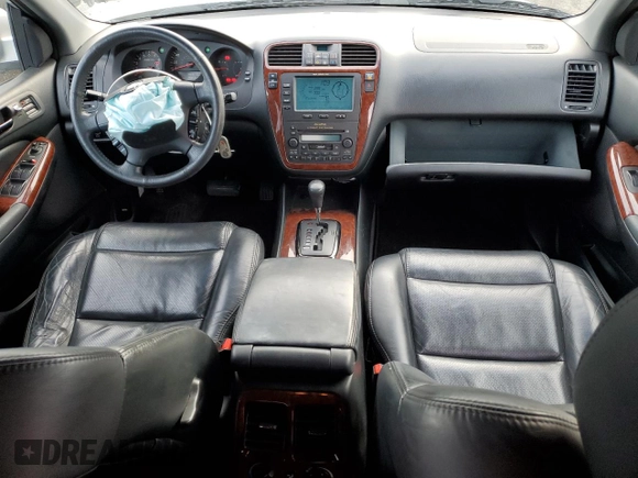 2003 Acura MDX Touring Pkg with VIN 2HNYD18603H554154, listed as a Copart auction lot 83293384 with 95,240 mi miles and Salvage Title. Bid and sale history available at carsss.com. Image 8.