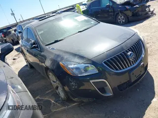 2012 Buick Regal GS with VIN 2G4GV5GV6C9212809, listed as a IAAI auction lot 41841118 with 157,557 mi miles. Bid and sale history available at carsss.com. Image 1.