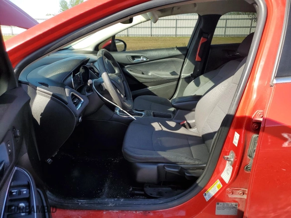 2018 Chevrolet Cruze LT with VIN 1G1BE5SM1J7166441, listed as a Copart auction lot 50321615 with 114,828 mi miles and Salvage Title. Bid and sale history available at carsss.com. Image 7.