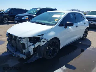 2021 Toyota Corolla Hatchback SE with VIN JTND4MBE0M3112173, listed as a IAAI auction lot 41813425 with 55,208 mi miles. Bid and sale history available at carsss.com. Image 18.