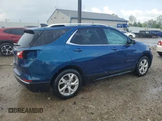 2019 Chevrolet Equinox LT with VIN 3GNAXLEXXKL375348, listed as a Copart auction lot 53863515 with 92,152 mi miles and Salvage Title. Bid and sale history available at DreamBid. Image 3.
