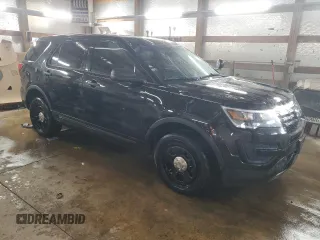 2016 Ford Utility Police Interceptor with VIN 1FM5K8AR4GGA63806, listed as a Copart auction lot 80040954 with 167,168 mi miles and Salvage Title. Bid and sale history available at carsss.com. Image 4.