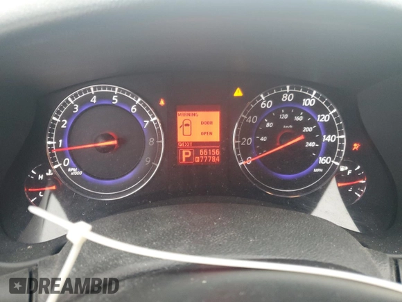 2008 Infiniti EX Journey with VIN JNKAJ09F48M351120, listed as a Copart auction lot 53079045 with 66,156 mi miles and Salvage title. Bid and sale history available at DreamBid. Image 9.