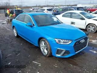 2020 Audi A4 Premium Plus with VIN WAUENAF48LN006740, listed as a IAAI auction lot 41488018 with 57,012 mi miles and . Bid and sale history available at carsss.com. Image 1.