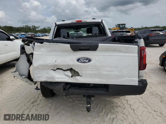 2024 Ford F-150 XL с VIN 1FTEW1KPXRKD74797, выставлен на аукционе Copart как лот 55007315 с пробегом 18 108 миль миль и Списание • Salvage title. История ставок и продаж доступна на DreamBid. Изображение 6.