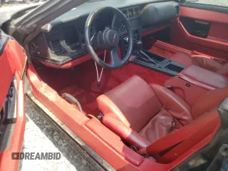 1987 Chevrolet Corvette with VIN 1G1YY2182H5108056, listed as a Copart auction lot 66313144 with 94,107 mi miles and Salvage Title. Bid and sale history available at carsss.com. Image 8.