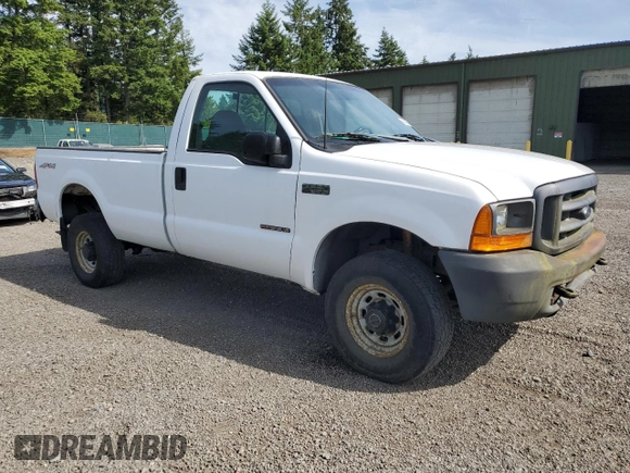 1999 Ford F-250 XL with VIN 1FTNF21F3XEC38845, listed as a Copart auction lot 60869825 with 327,518 mi miles and Clean title. Bid and sale history available at DreamBid. Image 4.