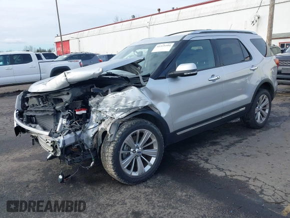 2019 Ford Explorer Limited with VIN 1FM5K8F8XKGB42714, listed as a IAAI auction lot 41525104 with 125,286 mi miles and . Bid and sale history available at carsss.com. Image 2.