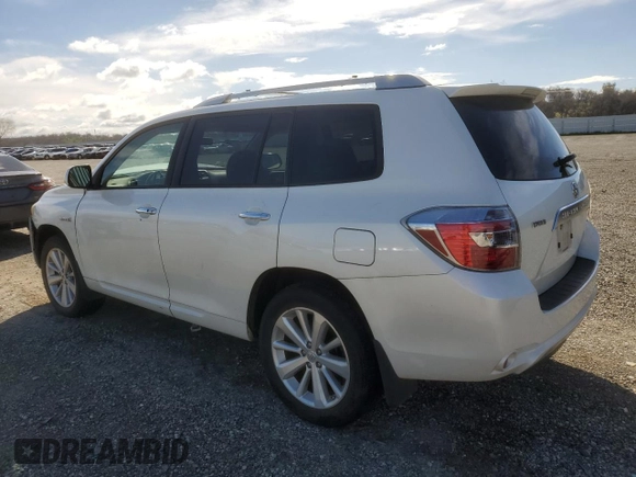 2008 Toyota Highlander Hybrid with VIN JTEEW41A282004288, listed as a Copart auction lot 47961065 with 230,837 mi miles and Salvage Title. Bid and sale history available at carsss.com. Image 2.