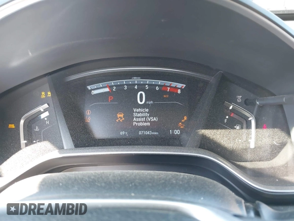 2018 Honda CR-V EX-L with VIN 5J6RW2H80JA002686, listed as a IAAI auction lot 41846388 with 71,043 mi miles. Bid and sale history available at carsss.com. Image 7.