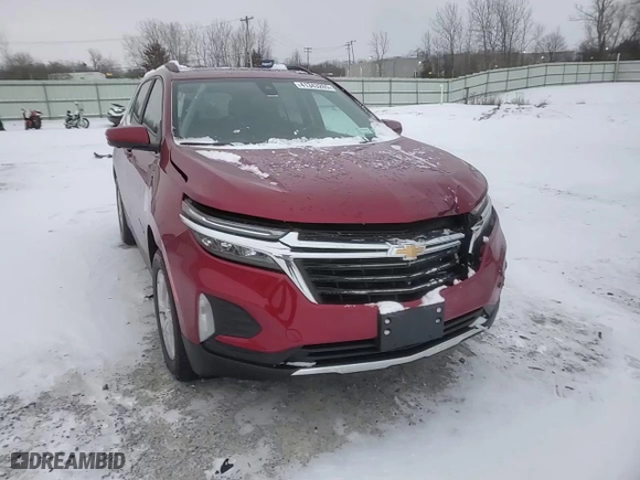 2023 Chevrolet Equinox LT with VIN 3GNAXUEG2PS203821, listed as a Copart auction lot 41343265 with 20,794 mi miles and Non Repairable. Bid and sale history available at carsss.com. Image 12.