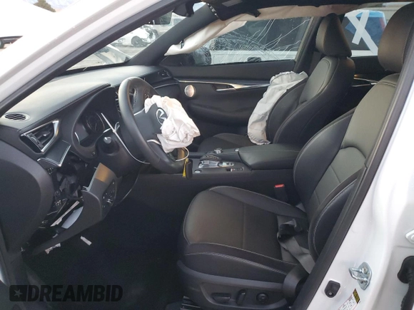 2024 Infiniti QX50 Sport with VIN 3PCAJ5FB1RF112540, listed as a Copart auction lot 85435974 with 3,055 mi miles and Salvage Title. Bid and sale history available at DreamBid. Image 7.