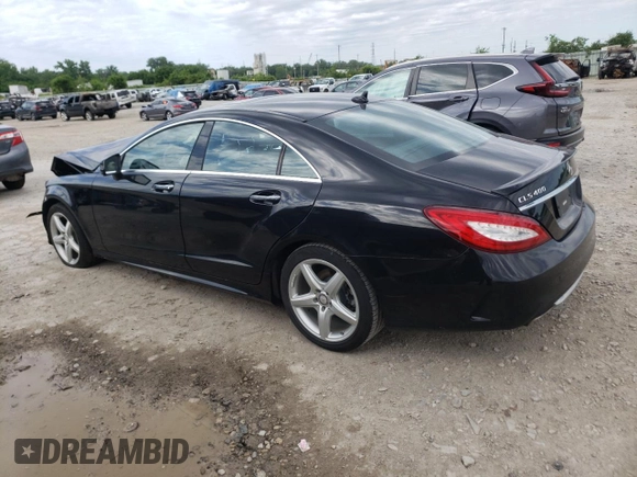 2016 Mercedes-Benz CLS with VIN WDDLJ6HB5GA182100, listed as a Copart auction lot 55762254 with 55,189 mi miles and Salvage Title. Bid and sale history available at carsss.com. Image 2.