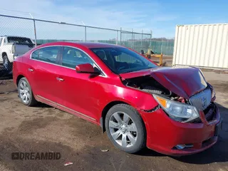 2012 Buick LaCrosse Leather with VIN 1G4GC5E34CF278709, listed as a IAAI auction lot 41755461 with 101,486 mi miles and . Bid and sale history available at DreamBid. Image 1.