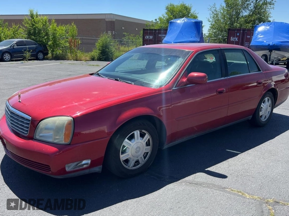 2004 Cadillac DeVille z VIN 1G6KD54Y84U105851, wystawiony jako Copart lot #59424695 z przebiegiem 148 047 mil mil oraz Tytuł czysty. Historia ofert i sprzedaży dostępna na DreamBid. Obrazek 2.