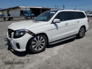 2019 Mercedes-Benz GLS 450 z VIN 4JGDF6EE9KB222613, wystawiony jako Copart lot #59233025 z przebiegiem 73 660 mil mil oraz Szkoda całkowita • Salvage title. Historia ofert i sprzedaży dostępna na DreamBid. Obrazek 1.