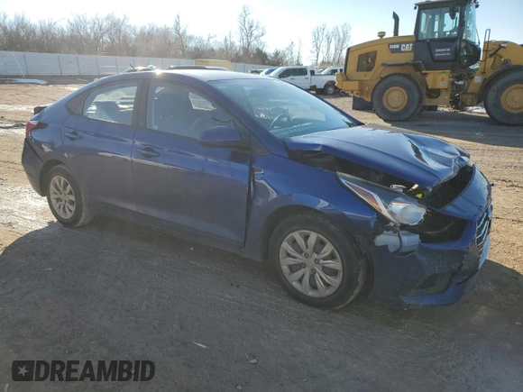 2020 Hyundai Accent SE with VIN 3KPC24A63LE121523, listed as a Copart auction lot 37807554 with 80,317 mi miles. Bid and sale history available at carsss.com. Image 4.