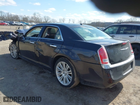 2012 Chrysler 300 C Luxury Series with VIN 2C3CCAPT3CH253909, listed as a IAAI auction lot 41990734 with 95,881 mi miles and . Bid and sale history available at carsss.com. Image 3.