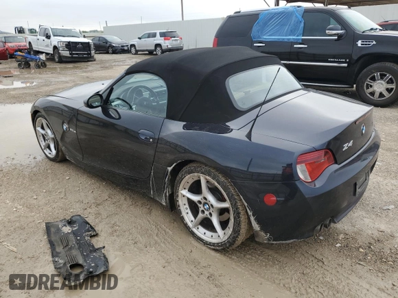 2008 BMW Z4 3.0si with VIN 4USBU535X8LX85696, listed as a Copart auction lot 70041534 with 87,989 mi miles and Salvage Title. Bid and sale history available at carsss.com. Image 2.