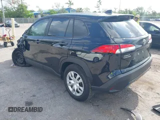 2024 Toyota Corolla Cross L with VIN 7MUAAAAG7RV101166, listed as a IAAI auction lot 42374340 with 11,213 mi miles and . Bid and sale history available at DreamBid. Image 3.