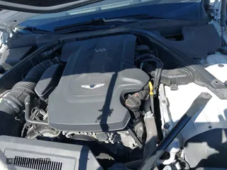 2018 Genesis G80 3.8L with VIN KMHGN4JE8JU227590, listed as a IAAI auction lot 41668042 with 69,914 mi miles. Bid and sale history available at carsss.com. Image 10.