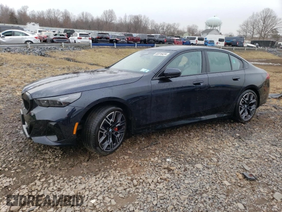 2024 BMW 5 Series 530i xDrive with VIN WBA53FJ06RCP74213, listed as a Copart auction lot 83316424 with 10,710 mi miles and Salvage Title. Bid and sale history available at carsss.com. Image 1.