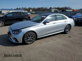 2021 Mercedes-Benz E 350 with VIN W1KZF8EB9MA875615, listed as a Copart auction lot 51165855 with 36,247 mi miles and Salvage Title. Bid and sale history available at DreamBid. Image 1.