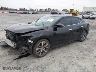 2020 Nissan Maxima SL with VIN 1N4AA6DV7LC376424, listed as a IAAI auction lot 41396571 with 72,268 mi miles. Bid and sale history available at carsss.com. Image 2.