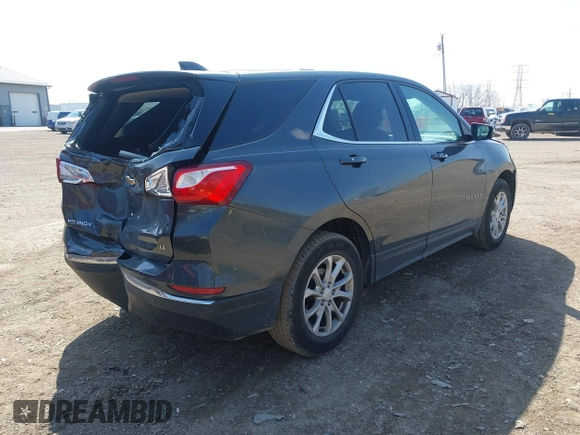 2018 Chevrolet Equinox LT with VIN 2GNAXJEV1J6333009, listed as a IAAI auction lot 41937957 with 56,623 mi miles and . Bid and sale history available at DreamBid. Image 4.