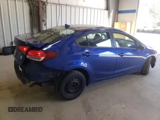 2017 Kia Forte LX with VIN 3KPFK4A70HE039729, listed as a Copart auction lot 50198645 with 214,675 mi miles and Salvage Title. Bid and sale history available at carsss.com. Image 3.