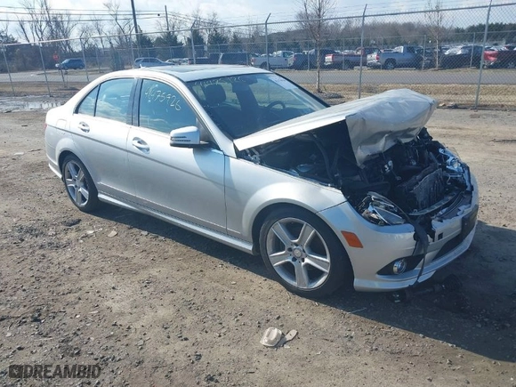 2010 Mercedes-Benz C-Class C 300 Sport with VIN WDDGF8BB1AR116451, listed as a IAAI auction lot 41475926 with NaN miles. Bid and sale history available at carsss.com. Image 1.