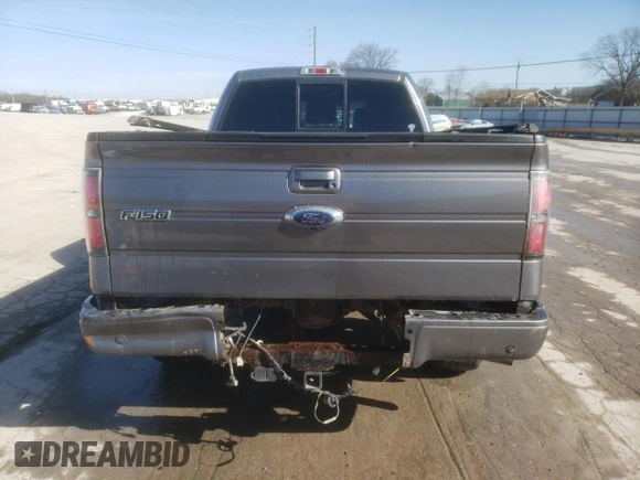 2012 Ford F-150 XL with VIN 1FTFW1ET1CFA07669, listed as a Copart auction lot 45859944 with 126,683 mi miles and Salvage Title. Bid and sale history available at carsss.com. Image 6.