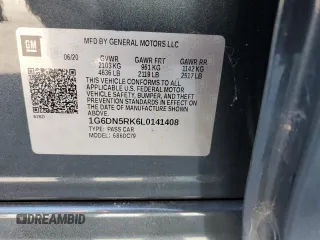 2020 Cadillac CT5 Premium Luxury z VIN 1G6DN5RK6L0141408, wystawiony jako Copart lot #46936755 z przebiegiem 9 160 mil mil oraz Szkoda całkowita • Salvage title. Historia ofert i sprzedaży dostępna na DreamBid. Obrazek 12.
