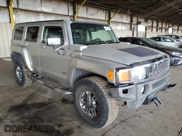 2006 Hummer H3 with VIN 5GTDN136668290661, listed as a Copart auction lot 87873375 with 237,847 mi miles and Clean Title. Bid and sale history available at DreamBid. Image 4.