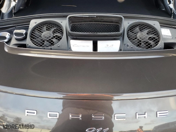 2015 Porsche 911 Carrera with VIN WP0CA2A91FS141045, listed as a Copart auction lot 45533915 with 92515 miles and Salvage Title. Bid and sale history available at carsss.com. Image 11.
