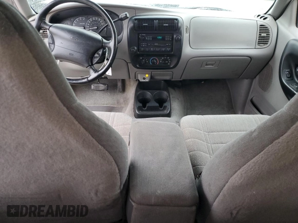 1997 Ford Ranger XLT with VIN 1FTCR14X7VPA62820, listed as a Copart auction lot 44220685 with 134,973 mi miles and Salvage Title. Bid and sale history available at DreamBid. Image 8.