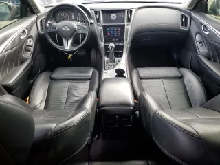 2018 Infiniti Q50 Sport with VIN JN1EV7AP8JM357774, listed as a Copart auction lot 41694395 with 91,918 mi miles and Salvage Title. Bid and sale history available at carsss.com. Image 8.