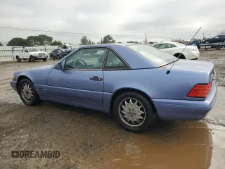 1997 Mercedes-Benz SL-Class with VIN WDBFA63F4VF153462, listed as a Copart auction lot 85346714 with 79,674 mi miles and Clean Title. Bid and sale history available at carsss.com. Image 2.