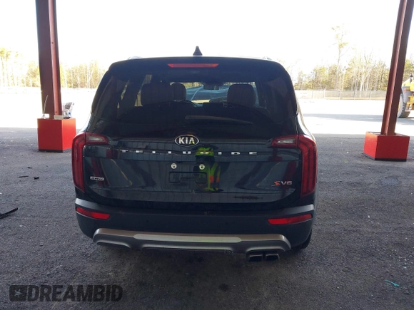 2020 Kia Telluride S with VIN 5XYP6DHC7LG032171, listed as a IAAI auction lot 41819840 with 112,572 mi miles and . Bid and sale history available at DreamBid. Image 17.