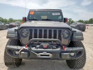 2018 Jeep Wrangler Unlimited Rubicon with VIN 1C4HJXFG6JW166731, listed as a Copart auction lot 56997385 with 117,713 mi miles and Salvage title. Bid and sale history available at DreamBid. Image 5.