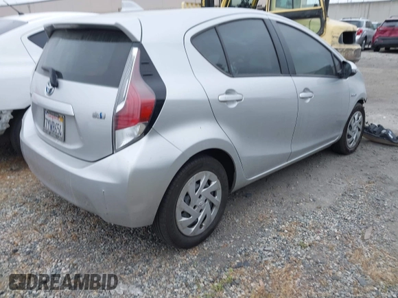 2016 Toyota Prius One with VIN JTDKDTB3XG1122990, listed as a IAAI auction lot 41791861 with Not Provided miles. Bid and sale history available at carsss.com. Image 4.